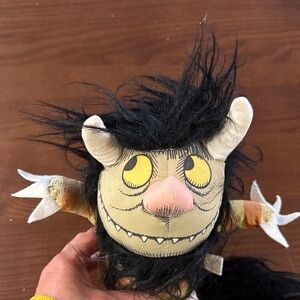 Wild Thing Plush Toy with Black Hair
